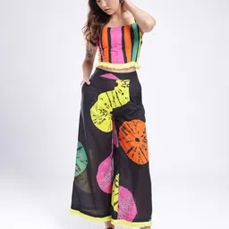 fusion by glitchez Geometric Printed Co-Ords image 4