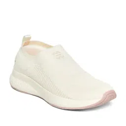Campus Women's Off White Slip-On Shoes image 3