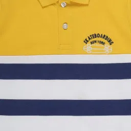 3PIN Kids Multi Cotton Color Block T-Shirt image 4