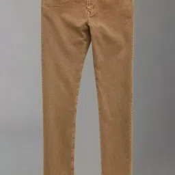 American Eagle Brown Cotton Slim Fit Jeans image 4