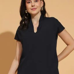 Oxolloxo Navy Solid Top-picture-15