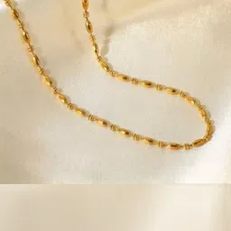 Kunjus Gold-Plated S-Hook Closure Minimal Chain image 3