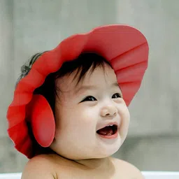 Kuber Industries Infants Rubber Adjustable Shower Cap-image-26