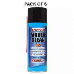 SPRAYZET Mould Clean CO2 Spray 500 ml for Industrial Use, E3046 (Pack of 6) image 2