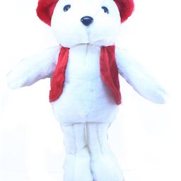 Tickles Jacket Teddy Soft Stuffed Plush Toy for Kids Boys & Girls Birthday Gift (Size: 37 cm Color: White)-picture-13