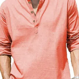 AMRIT TOP WEAR Mandarin Collar Straight Kurta image 2