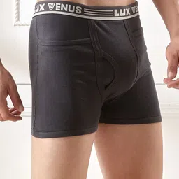 LUX VENUS Pack of 4 Assorted Men Cotton Pocket Trunk  NW1_VENUS_PKT_DRW_AST_75_4PC image 2