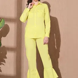 all about you Shirt Collar Top With Trousers Co-Ords Set-picture-41