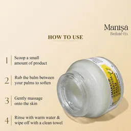 Manisa Beaute Co. Makeup Removal Balm With Shea Butter - 30 g image 2