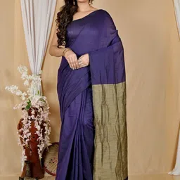 Brynbrit Woven Design Pure Cotton Handloom Khadi Saree-picture-10