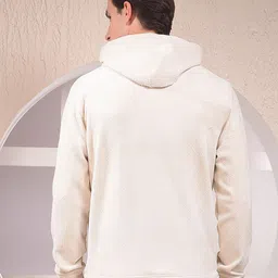 Crimsoune Club Men Solid Hooded Sweatshirt image 2