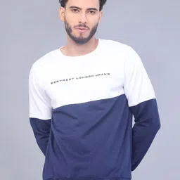 V-Mart Men Colourblocked Sweatshirt-picture-10