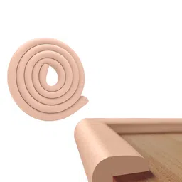 BAESD Baby Proofing Edge & Corner Guards Childs Safety - L-Shape - Peach image 4