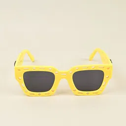 IDOR Unisex Square Sunglasses with UV Protected Lens image 3