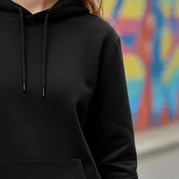 SZN Women Printed Hooded Sweatshirt image 5