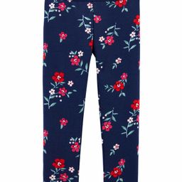 Carter's Floral Cozy Warm Fleece Leggings - Blue-picture-39