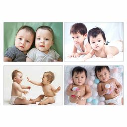 WENS HD Digital Baby Posters Pack of 4 - Multicolour-picture-44