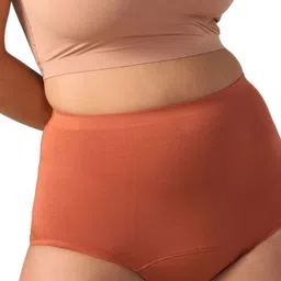 Mahina Women Solid High-Rise Reusable & Leak Proof Medium Flow Period Briefs image 3