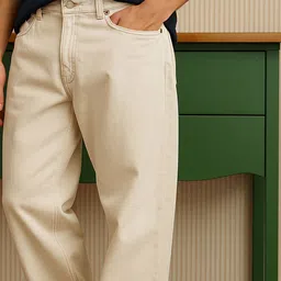 The Roadster Lifestyle Co Mid Rise Relaxed Fit Jeans image 2