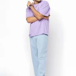 BDSQUARE Men Printed Drop-Shoulder Sleeves T-shirt image 2