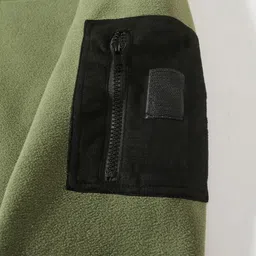 StyleCast x Revolte Colourblocked Long Sleeves High Neck Pullover Sweatshirt image 3