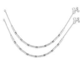 Heer Collection Silver-Plated Anklet image 3