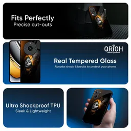 QRIOH Quirky Printed Realme 14 5G Silicone Back Case image 3