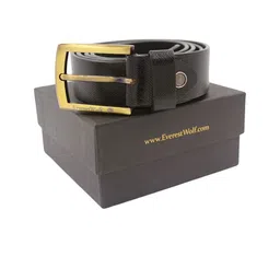 Everestwolf Men Brown Textured Leather Formal Belt-picture-27