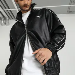 Puma Unisex T7 Pleather Oversized Track Jacket-picture-28