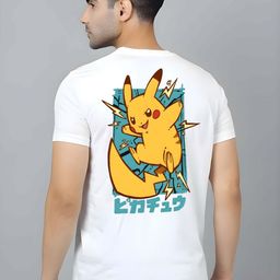 KAIDO Graphic Printed Round Neck Cotton T-shirt-picture-10