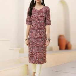 Ethnic basket Women Multicoloured Kurtas-picture-19