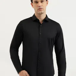 United Colors of Benetton Spread Collar Slim Fit Pure Cotton Formal Shirt-picture-35
