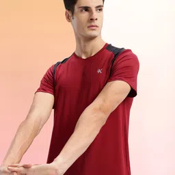 HRX by Hrithik Roshan Raglan Sleeves Training T-shirt-picture-15