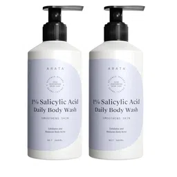 ARATA Set Of 2 1% Salicylic Acid Exfoliating Body Wash- 300 ml Each image 1