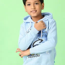 V-Mart Boys Printed Hooded Pullover Sweatshirt-picture-18
