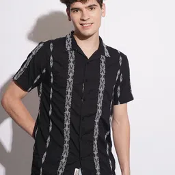 Being Human Men Classic Opaque Printed Casual Shirt-picture-19
