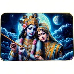 SHRI KHATU SHYAM CREATION Blue & Green 1 Pieces MDF Wall Photo Frames-picture-49