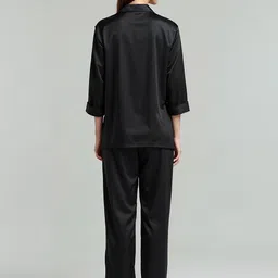 DEHMAN Shirt Collar Night Suit image 2