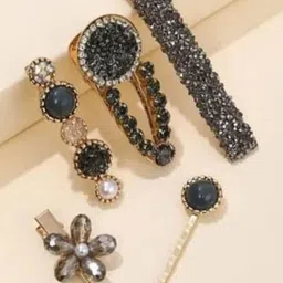 DailyObjects Women Set of 5 Tic Tac Hair Clip Hair Accessory-image-34