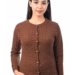 Varenyam Women Woollen Cardigan-picture-37