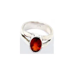 elitemart Women Silver-Plated Alloy Garnet Finger Ring-picture-25