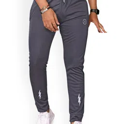 Moda Rapido Men Pack Of 2 Mid Rise Slim Fit Joggers Track Pants image 2