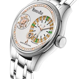 DOUBLERUN Men Chronograph Dial Megnetic Strap Analogue Multi Function Watch H05N19006 image 3