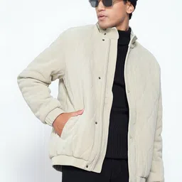 7 Alt by Pantaloons Men Colourblocked Lightweight Padded Jacket-picture-21