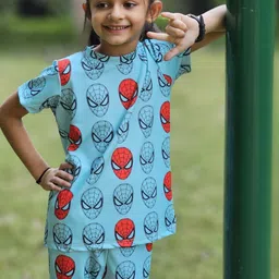 YK Unisex Kids Printed T-shirt with Trousers image 4