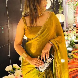 Celeb Styles Ombre Tissue Saree-picture-34