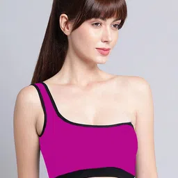 Samvar Pink Cotton Non-Wired Non Padded Minimizer Bra image 2