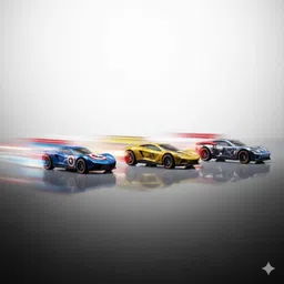 toybuzz Avengers Hot Wheels 4-Car Set – Captain America, Iron Man, Black Widow & Thor image 4