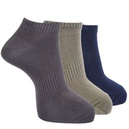 Force NXT Men Pack Of 3 Cotton Ankle-Length Socks-picture-23