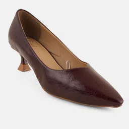 Dollphin PU Kitten Pumps image 5